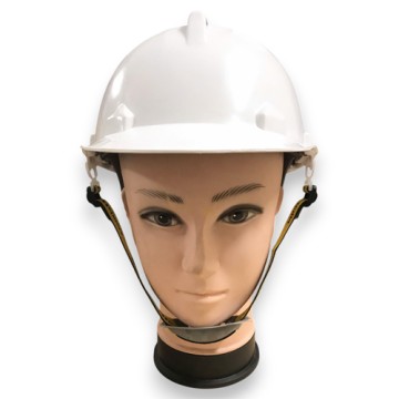Mũ bảo hộ NQ-N40 màu trắng không xốp có núm vặn, giảm va đập, phù hợp mọi ngành nghề