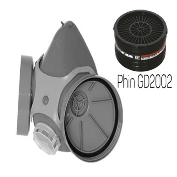 Mặt nạ phòng độc Restech RM 3000 + phin GD2002