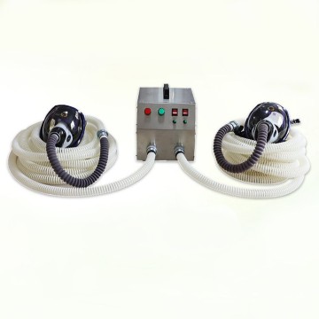 Máy cấp dưỡng khí Oxy kết hợp 2 mặt nạ full mặt dây dài 20m