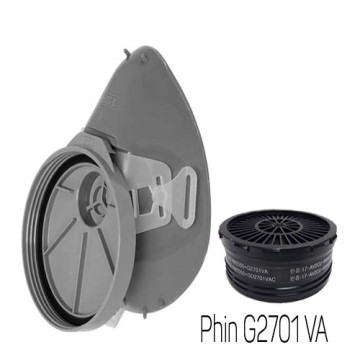 Mặt nạ phòng độc Restech RM 2000 + Phin G2701VA