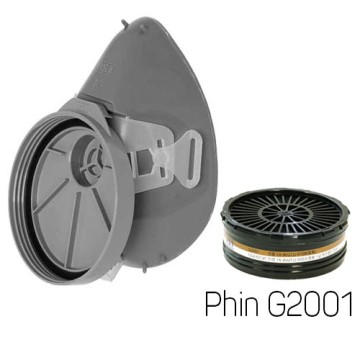 Mặt nạ phòng độc Restech RM 2000 + Phin G2001