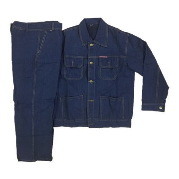 Bộ quần áo chống nóng vải giả bò loại thường