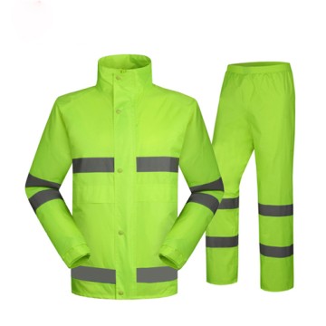 Bộ quần áo mưa phản quang police – Nepa Hàn Quốc Loại 2