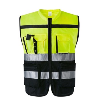 Áo phản quang ghile mã 06 túi hộp, nhiều túi đựng, vải siêu thoáng