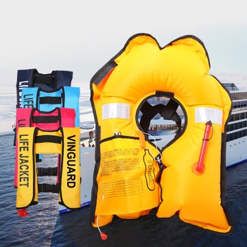Áo phao cứu hộ tự thổi, tự bung Vinguard tiêu chuẩn quốc tế