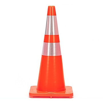 Cọc tiêu nhựa mềm PVC cao 90cm