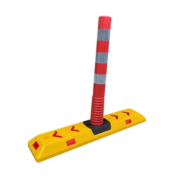 Dải phân cách cọc tiêu Nhật Quang cao 80cm cảnh báo phân làn giao thông