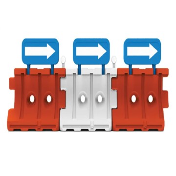 Dải phân cách nhựa hàng rào chắn Hàn Quốc