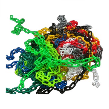 Dây xích nhựa phân luồng, cảnh báo, hàng rào an toàn nhiều màu sắc phi 10mm