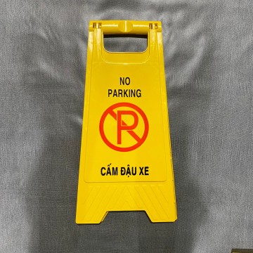 Biển bảng cảnh báo chữ A Cấm Đậu Xe