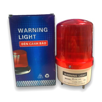 Đèn cảnh báo khẩn cấp 24v không còi màu đỏ