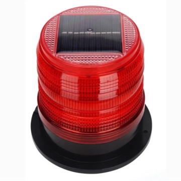 Đèn cảnh báo khẩn cấp 030s năng lượng mặt trời, không còi, đế nam châm