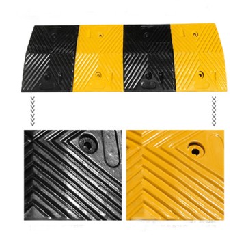 Gờ giảm tốc cao su 1000mm chịu lực 50 tấn kiểu 008