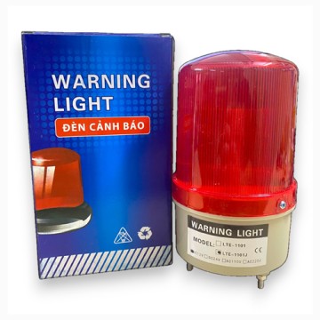 Đèn cảnh báo quay cảnh báo công trình, báo trộm, báo công trình 12V có còi