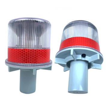 Đèn cảnh báo 050s cắm cột, cắm cọc tiêu, dùng năng lượng mặt trời