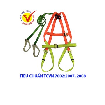 Dây đai an toàn toàn thân 2 móc lớn Tenma