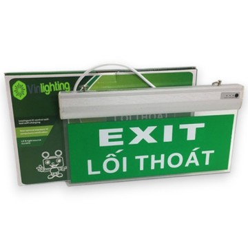 Đèn exit chỉ dẫn thoát hiểm lối thoát, cao cấp