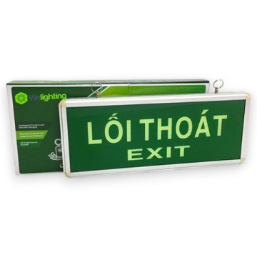 Đèn exit chỉ dẫn thoát hiểm 2 mặt