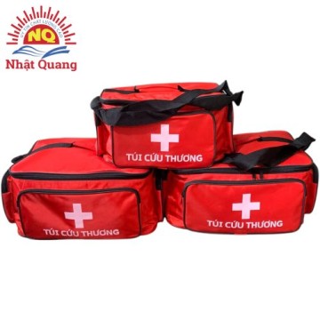 TÚI SƠ CỨU - TÚI Y TẾ LOẠI A (kích thước: 30x22x22cm) CHUẨN THÔNG TƯ 19 CỦA BỘ Y TẾ