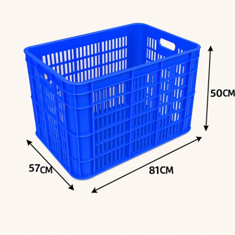 Thùng nhựa rỗng Nhật Quang đựng linh kiện màu xanh mã 03