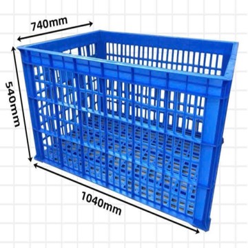 Thùng nhựa rỗng Nhật Quang đựng linh kiện màu xanh mã 04