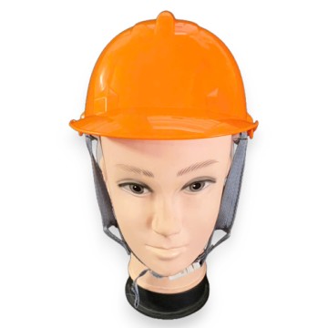 Mũ Bảo Hộ Nhật Quang N30 núm vặn 4 quai màu cam có xốp