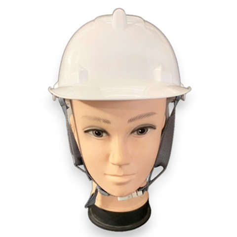 Mũ Bảo Hộ Lao Động N30 Núm Vặn 4 Quai Màu Trắng Không Xốp