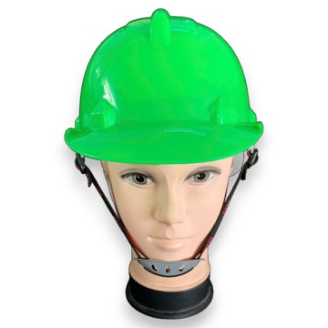 Mũ bảo hộ Nhật Quang N30 núm vặn quai chun màu xanh nõn không xốp