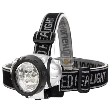 Đèn Pin Đeo Đầu 19 LED Siêu Sáng, Dây Co Giãn, Hỗ Trợ 3 Chế Độ Chiếu Sáng