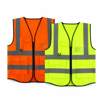 Áo ghile phản quang vải 004 