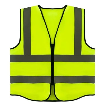 Áo lưới phản quang cao cấp - khóa kéo