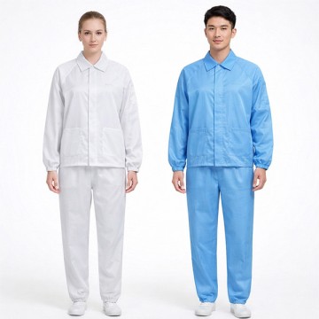 Quần áo chống tĩnh điện dài tay kiểu rời 
