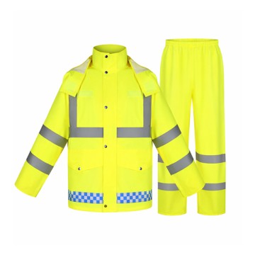 Bộ quần áo mưa phản quang police – Nepa Hàn Quốc Loại 1 