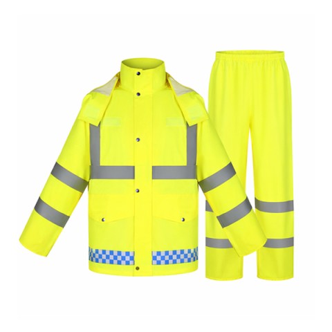 Bộ quần áo mưa phản quang police – Nepa Hàn Quốc Loại 1 