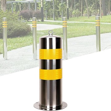 Cọc Tiêu Phân Làn Giao Thông Inox 50cm Nhật Quang