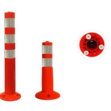 Cọc tiêu phân làn giao thông PE 45cm Có phản quang