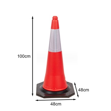 Cọc Tiêu Cảnh báo giao thông phản quang PE 1M Nhật Quang