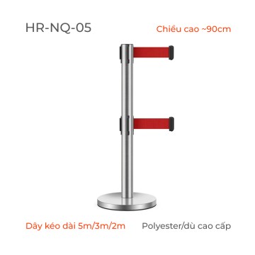 Rào chắn dây kéo Inox 5m Hai Tầng Nhật Quang