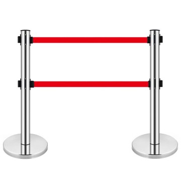 Rào chắn dây kéo Inox 5m Hai Tầng Nhật Quang