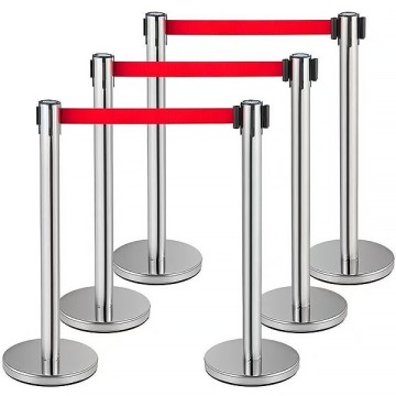 Rào chắn ngang dây kéo Inox 2m Nhật Quang