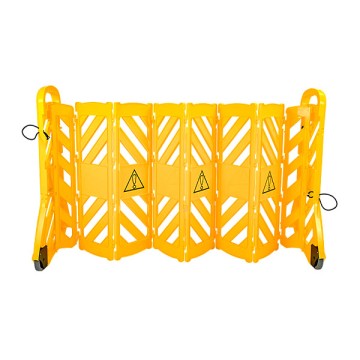 Hàng rào chắn Dải Phân Làn Cảnh Báo Di Động Có Bánh Xe