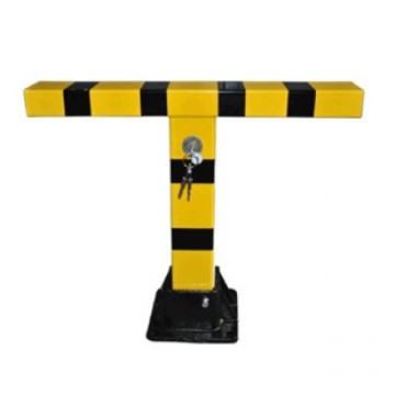 Khóa vị trí đỗ xe chứ T bằng chìa khóa