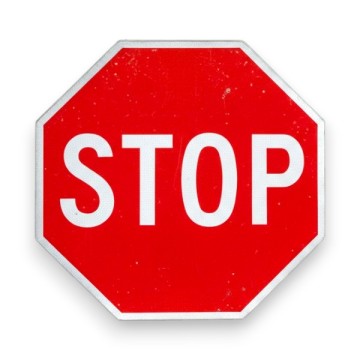 Biển cảnh báo hình bát giác dừng lại - có phản quang