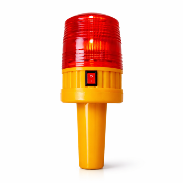 Đèn cảnh báo giao thông cầm tay LED đỏ