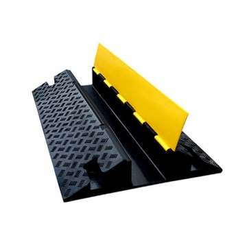 Gờ cao su giảm tốc bảo vệ luồn dây điện ngầm 1 rãnh chịu lực 50 tấn