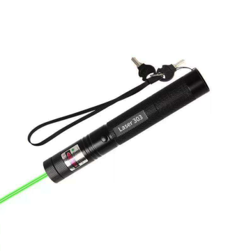 Đèn LASER 303 tự động sạc vỏ hợp kim nhôm cao cấp - có hộp sạc