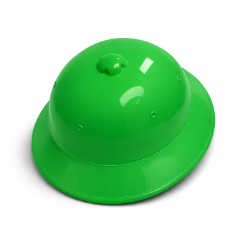 Mũ cối bảo hộ lao động chống va đập vành trong nhựa 4 quai có xốp màu xanh nõn chuối Nhật Quang 