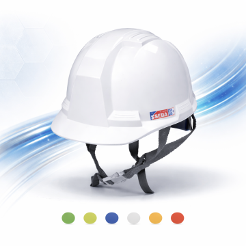 Mũ bảo hộ Hàn Quốc SSEDA Mặt Vuông có núm vặn 4 vành nhựa Không Xốp Loại 3