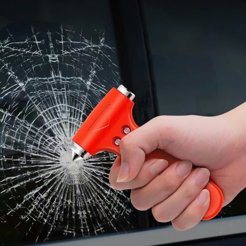 Búa thoát hiểm kết hợp dao cắt – phá kính cho ô tô