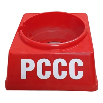 Kệ nhựa đựng 1 bình chữa cháy 